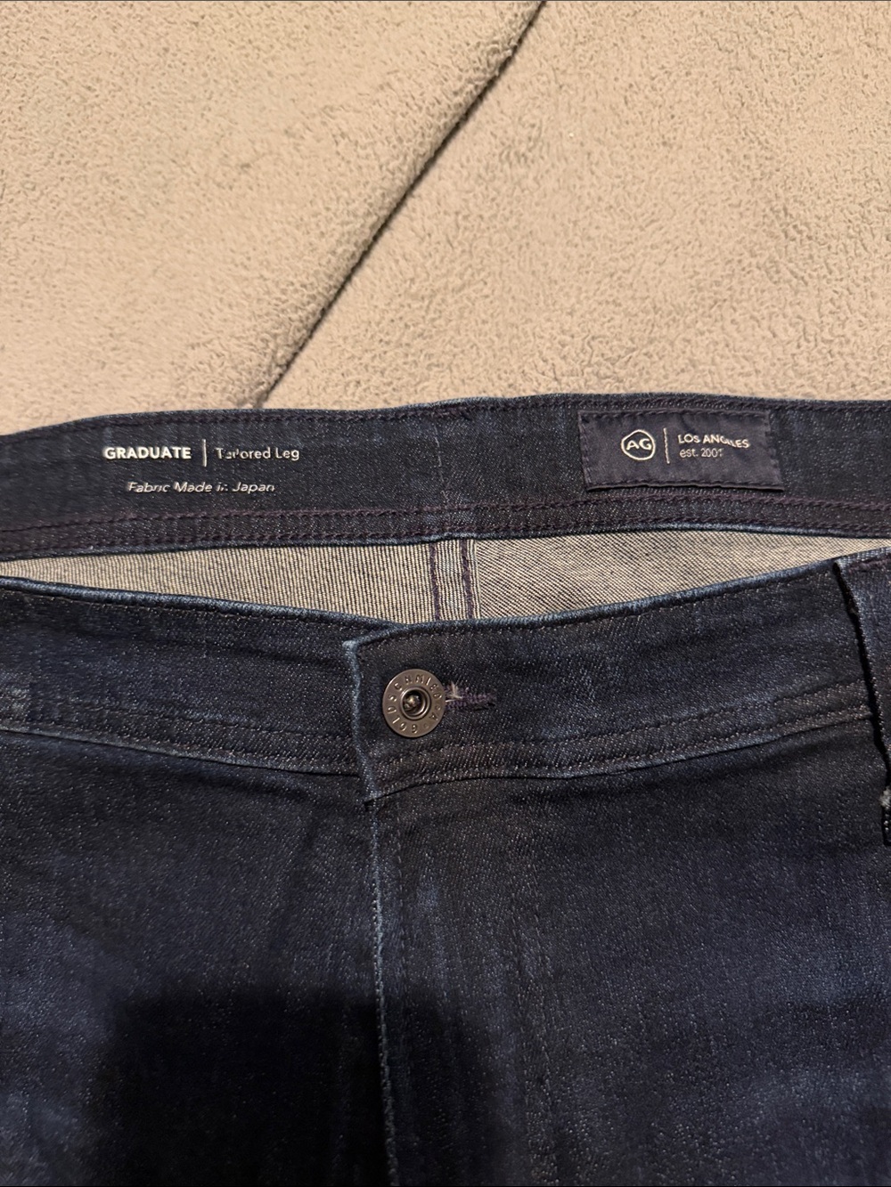 Ag Adriano Goldschmied Men’s Graduate Slim Jeans - Dark Indigo 40x32